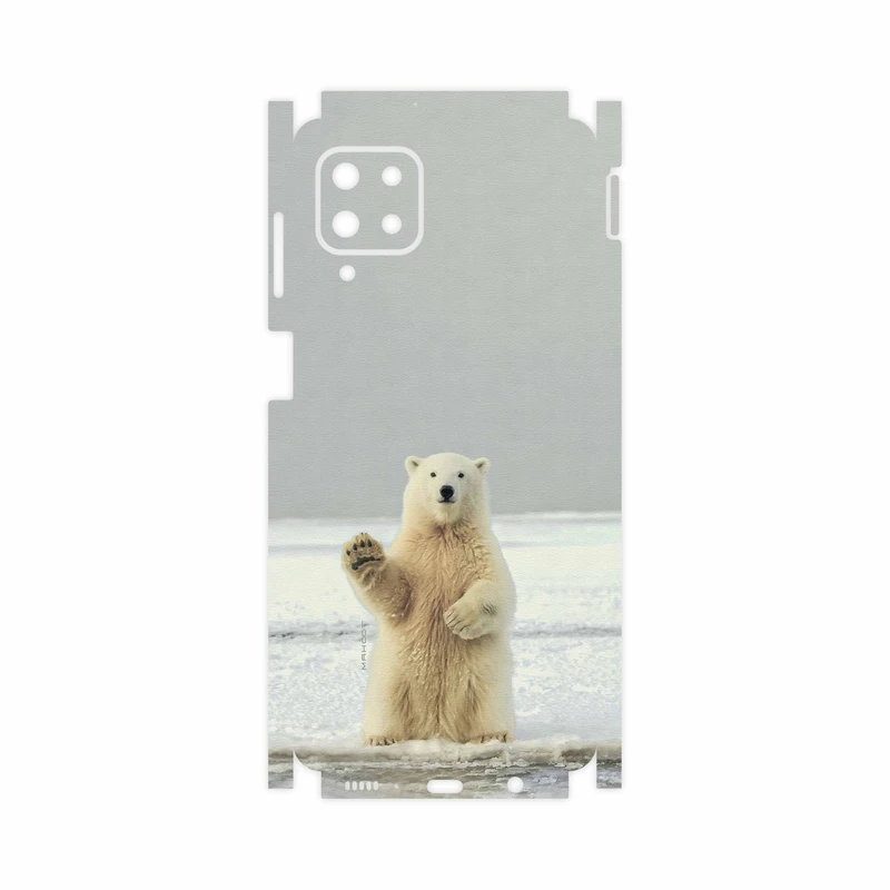 برچسب پوششی ماهوت مدل Polar bear-FullSkin مناسب برای گوشی موبایل سامسونگ Galaxy M62