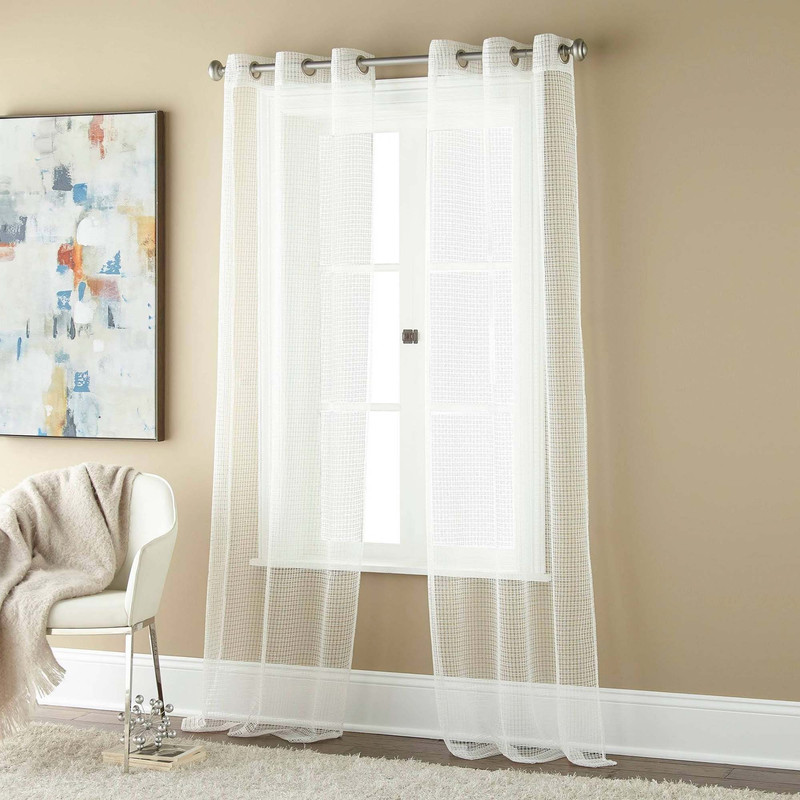 پرده مدل پانچ کد grk4020 03 سایز 140x290 سانتی متر