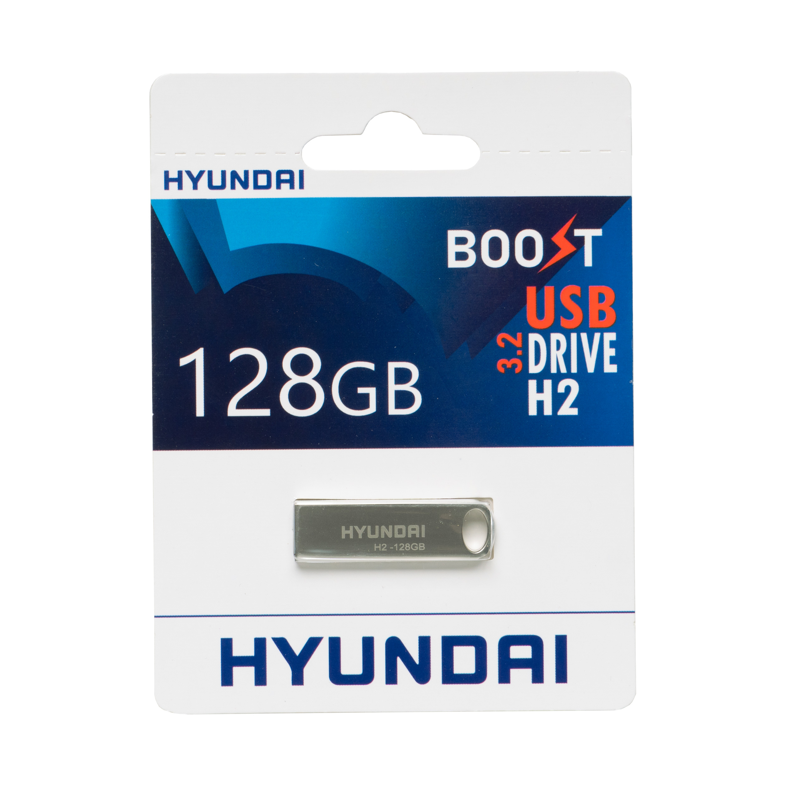 فلش مموری هیوندای مدل H2 3.2 ظرفیت 128 گیگابایت با رابط USB 3.2