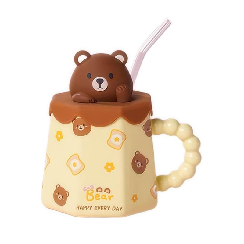 ماگ مدل BEAR درب سیلیکونی کد 1369n1075c ماگ مدل BEAR درب سیلیکونی کد 1369n1075c