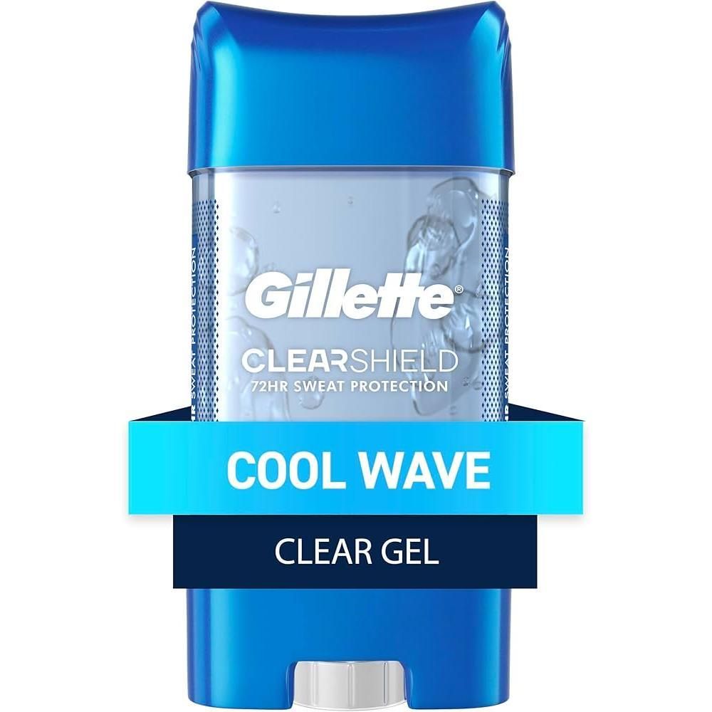 ژل شفاف ضد تعریق مردانه ژیلت مدل Cool Wave حجم 107 میلی لیتر -  - 2