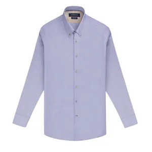 پیراهن آستین بلند مردانه کروم مدل جودون پچ دار 2310102