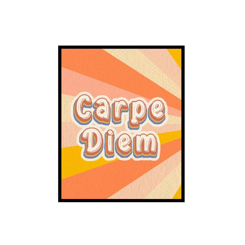 پوستر مدل Carpe Diem
