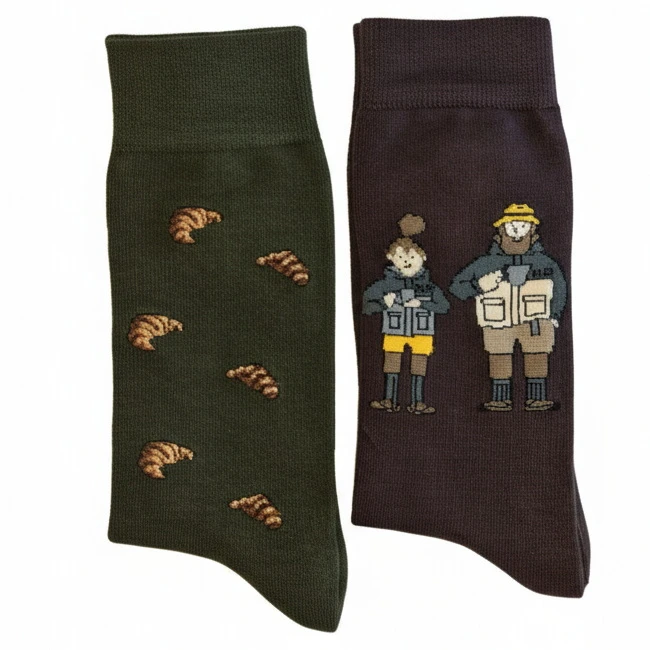 جوراب ساق بلند مردانه مدل 11 بسته 2 عددی