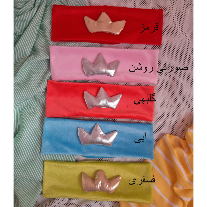 هدبند زنانه مدل تاج کد 01