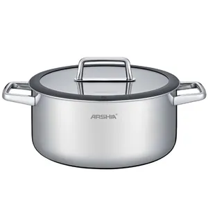 قابلمه استیل عرشیا مدل SS050-3169 سایز 20