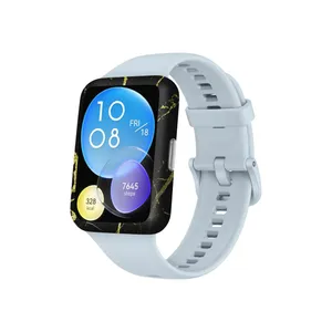 برچسب ماهوت طرح Graphite_Gold_Marble مناسب برای ساعت هوشمند هوآوی Watch Fit 2