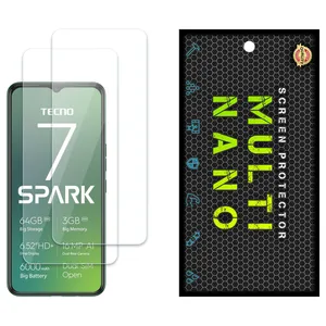 Multi Nano X-S2N Screen Protector For Tecno Spark 7 Pack of 2