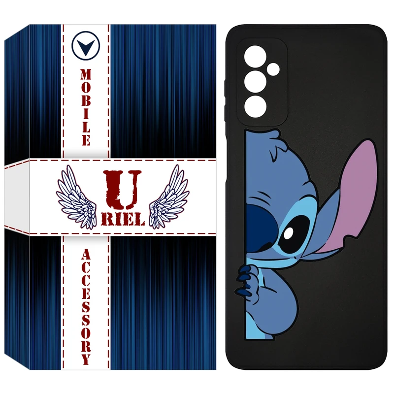 کاور یوریل مدل KSH کد 74 طرح استیچ مناسب برای گوشی موبایل سامسونگ Galaxy M52 5G