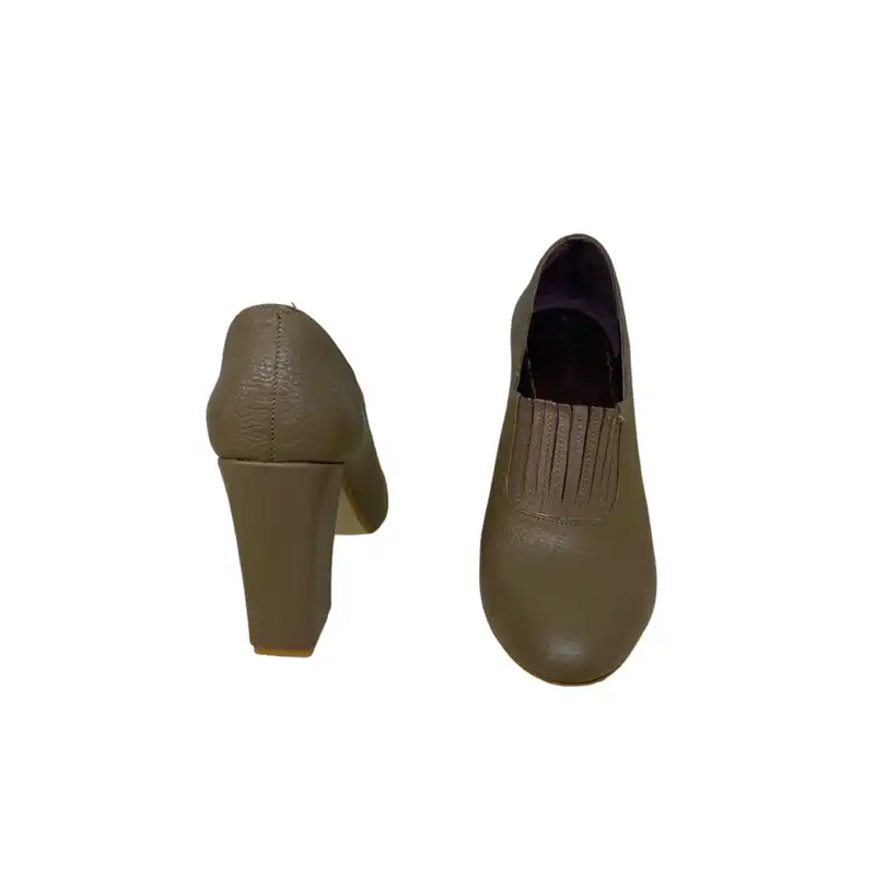 کفش زنانه مدل کشی چرم طبیعی