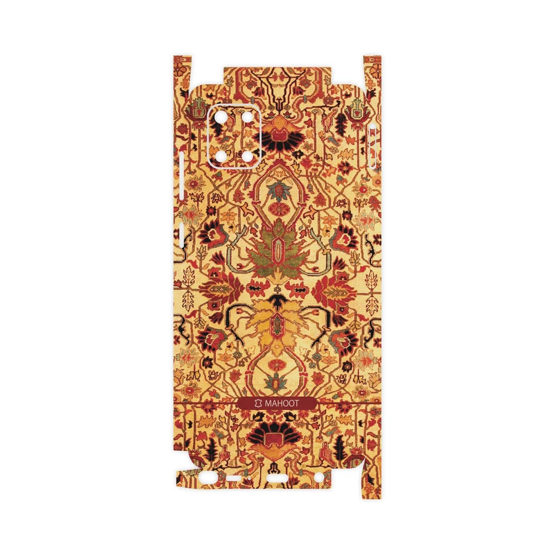 برچسب پوششی ماهوت مدل Persian-Carpet-Yellow-FullSkin مناسب برای گوشی موبایل سامسونگ Galaxy Note10 Lite