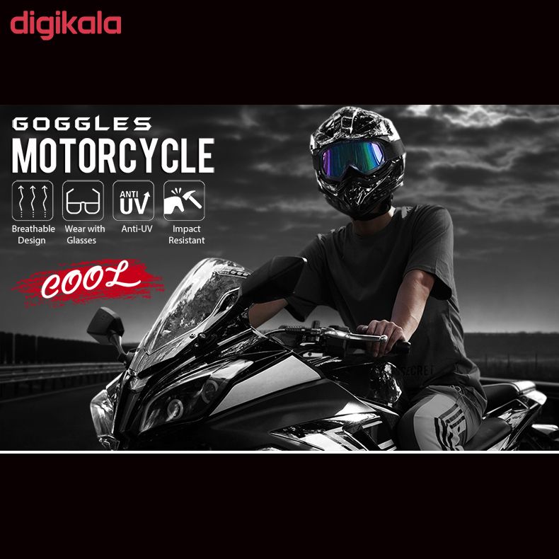 عینک موتور سواری هارمن مدل Goggles-110 main 1 6