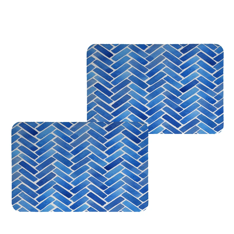 زیربشقابی طرح آبرنگی کد 9219 بسته 2 عددی 