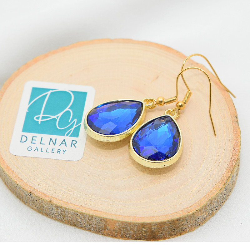 گوشواره زنانه دلنار گالری مدل کریستال عثمانی گوشواره زنانه دلنار گالری مدل کریستال عثمانی