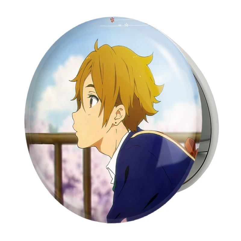 آینه جیبی خندالو طرح موچیزو انیمه فروشگاه تاماکو Tamako Market مدل تاشو کد 22477 