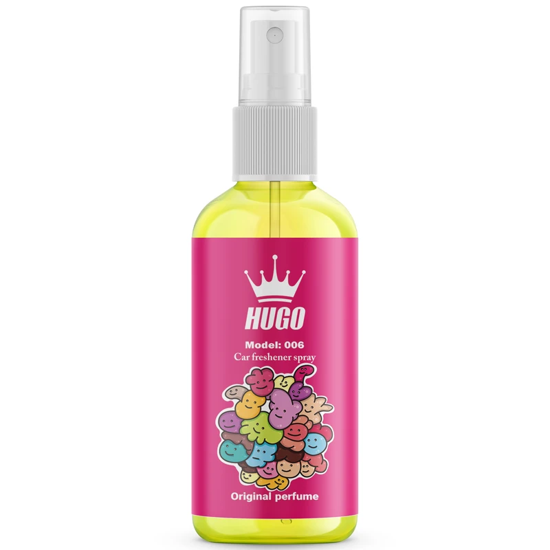 اسپری خوشبو کننده خودرو هوگو مدل آدامس کد 006 حجم 50 میلی لیتر