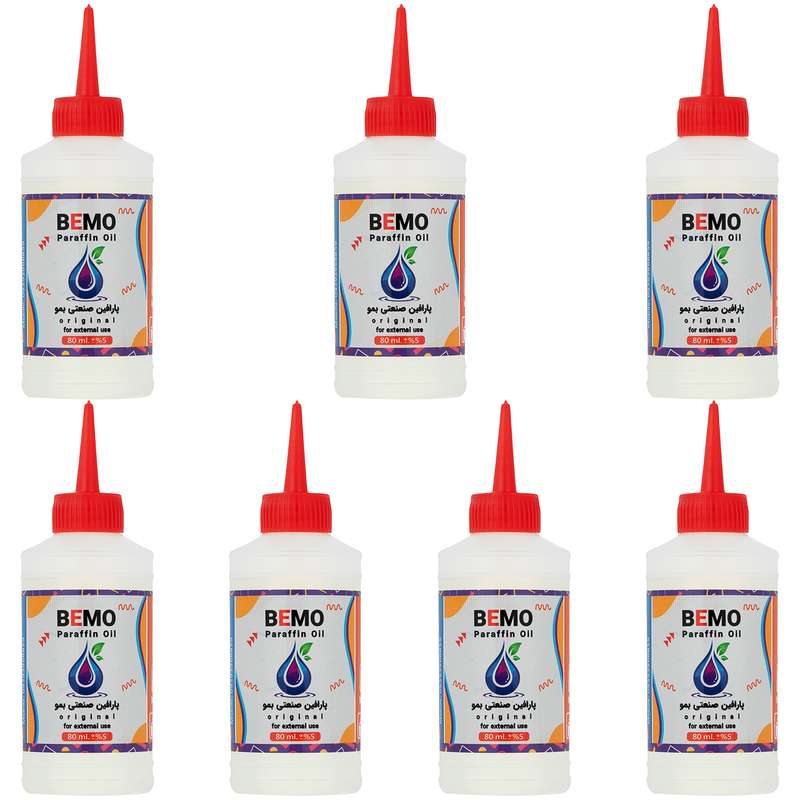 پارافین صنعتی بمو مدل S200 حجم 80 میلی لیتر بسته 7 عددی