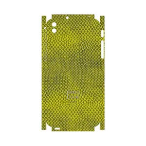 MAHOOT Yellow Snake Skin-FullSkin Cover Sticker for HTC Desire 816