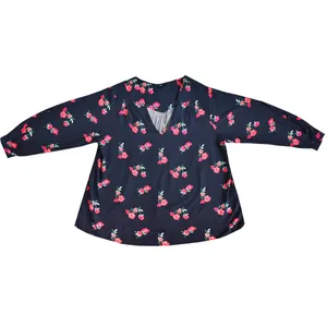 بلوز آستین بلند زنانه کیابی مدل گل