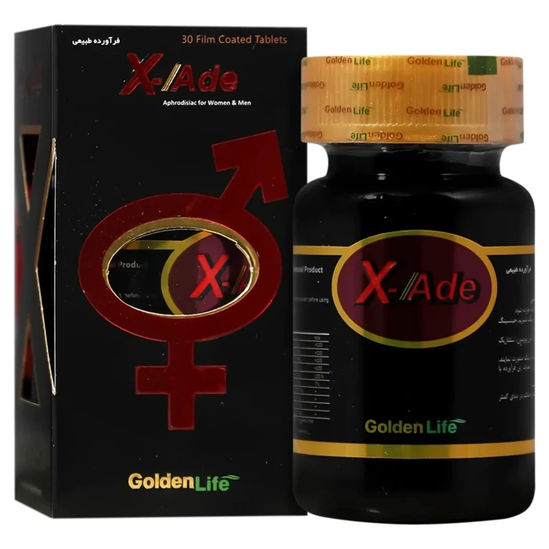 قرص تقویت کننده گلدن لایف ایکس اید بسته 30 عددی