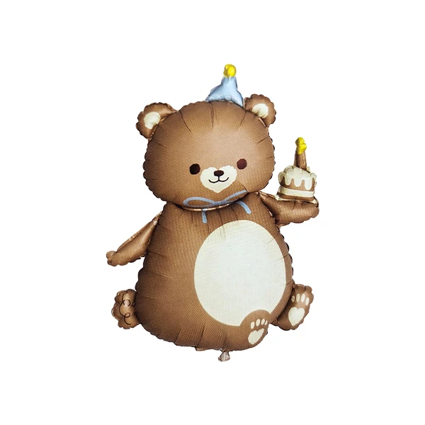 بادکنک فویلی مدل تدی کد TeddyB4