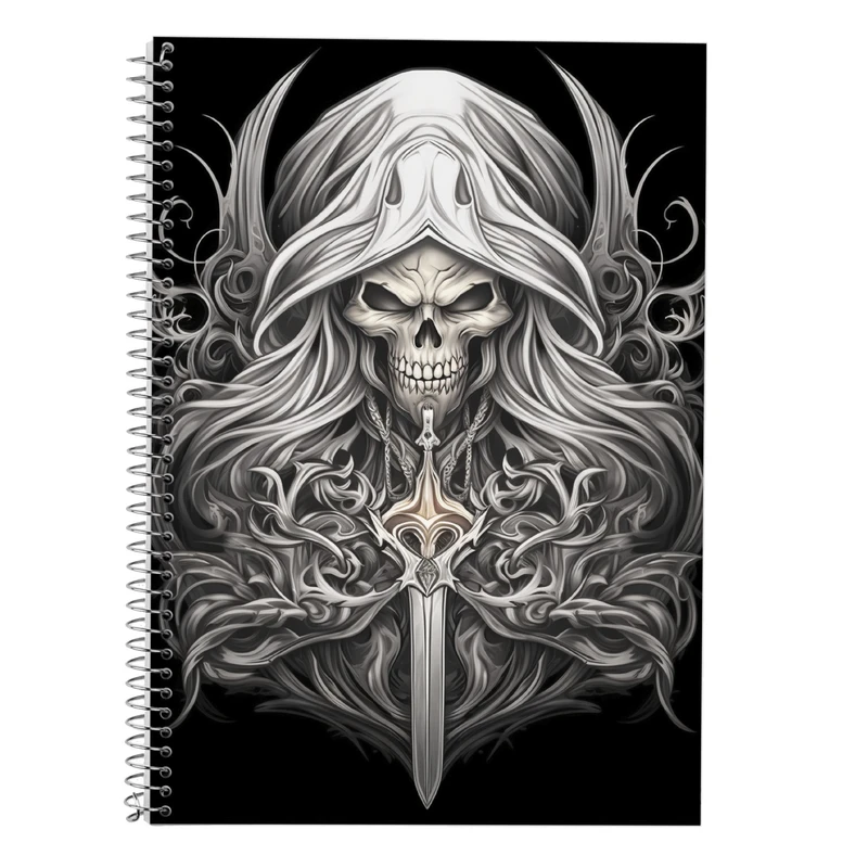 دفتر زبان 50 برگ مدوپد مدل سه خط طرح  ارباب حلقه ها The Lord of the Rings کد DF3049
