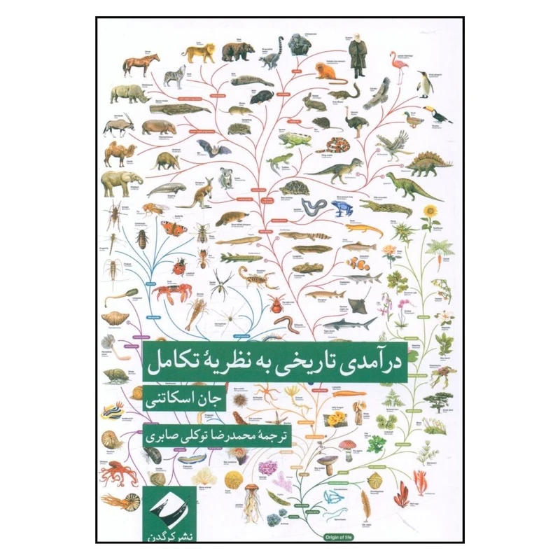 کتاب درآمدی تاريخی به نظريه تکامل اثر جان اسکاتنی نشر کرگدن