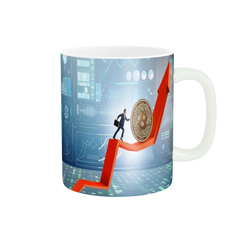 ماگ پادآفرین مدل ترید بورس بازارمالی تریدر کد p2969