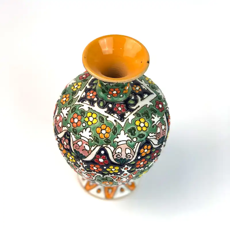 گلدان میناکاری مدل بلونی