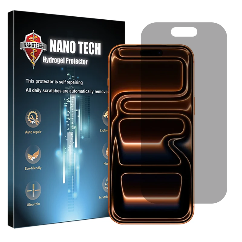 محافظ صفحه نمایش حریم شخصی نانو تک مدل Tough مناسب برای گوشی موبایل اپل iPhone 17 Pro Max