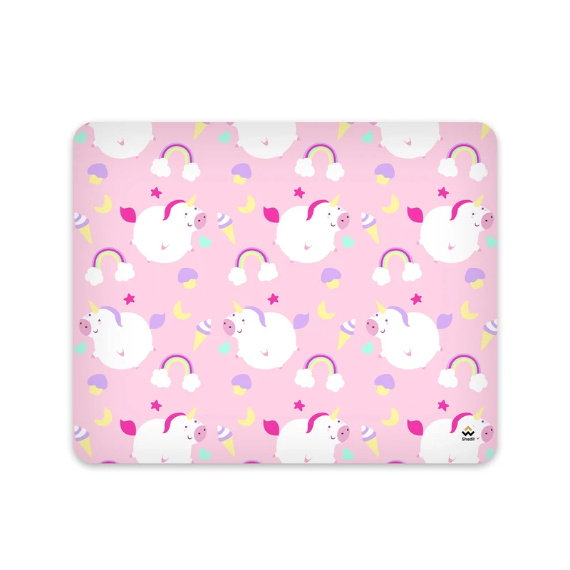 ماوس پد شادیت مدل یونیکورن کد1082 سایز 24*19 سانتی متر