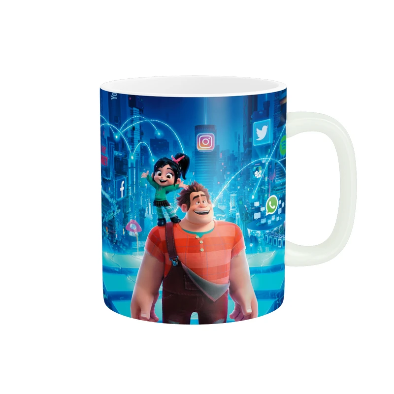 ماگ طرح انیمیشن کارتون رالف خرابکار کد 243