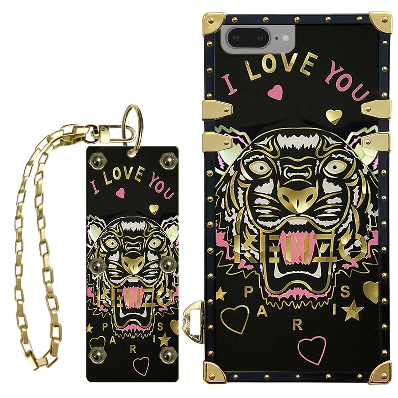 کاور مدل صندوقی کد 002 مناسب برای گوشی موبایل اپل iPhone 7 Plus/8 Plus به همراه آویز