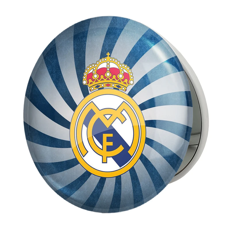 آینه جیبی خندالو طرح باشگاه رئال مادرید مدل تاشو کد 26362 