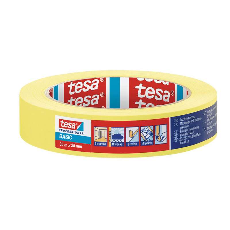 چسب کاغذی تسا مدل Basic 25 عرض 2.5سانتی متر