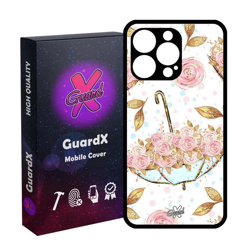 کاور گارد ایکس طرح Flower مدل Glass10107 مناسب برای گوشی موبایل اپل iPhone 13 Pro
