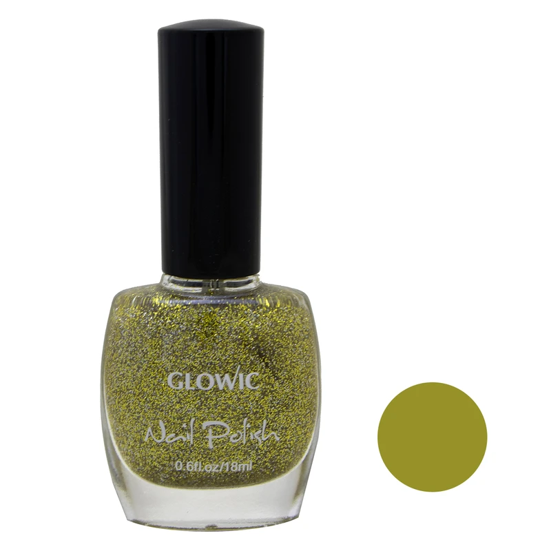  لاک ناخن گلویک مدل GLO شماره 44