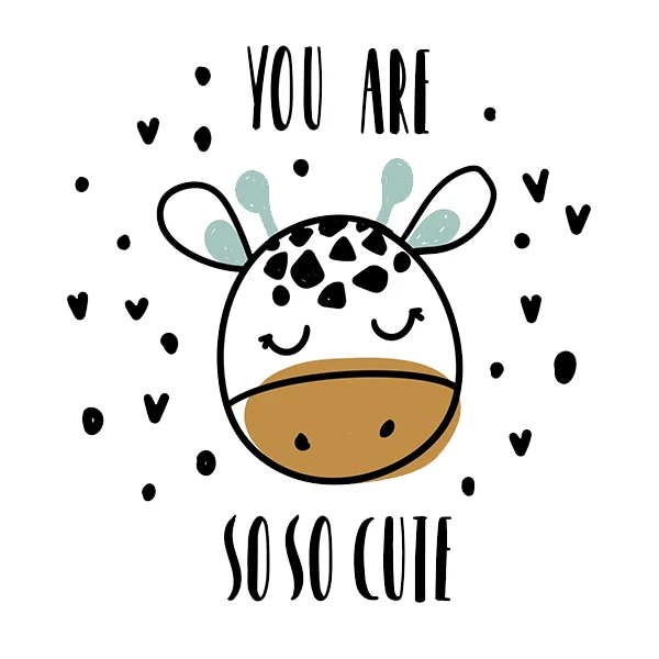 استیکر پارچه و لباس پاد آفرین طرح کارتونی بچگانه کد 2965