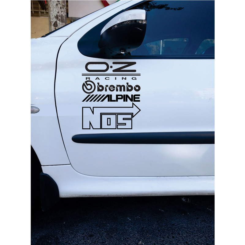 برچسب بدنه خودرو مدل oz