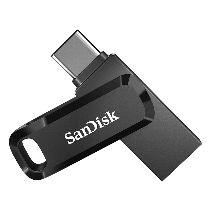 عکس شماره 5 : فلش مموری سن دیسک مدل ultra dual drive go ظرفیت 32 گیگابایت با دو رابط usb 3.2 و usb-c، سرعت خواندن 150 مگابایت بر ثانیه، بدنه فلزی، سازگار با گوشی، تبلت، کامپیوتر و مک