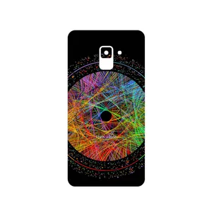 MAHOOT Mathematical Geometric Shape 2 Cover Sticker for Samsung Galaxy A8 Plus 2018