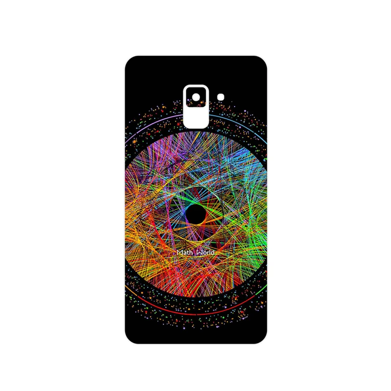 برچسب پوششی ماهوت مدل Mathematical Geometric Shape 2 مناسب برای گوشی موبایل سامسونگ Galaxy A8 Plus 2018