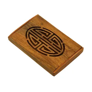 جای کارت مدل چوبی