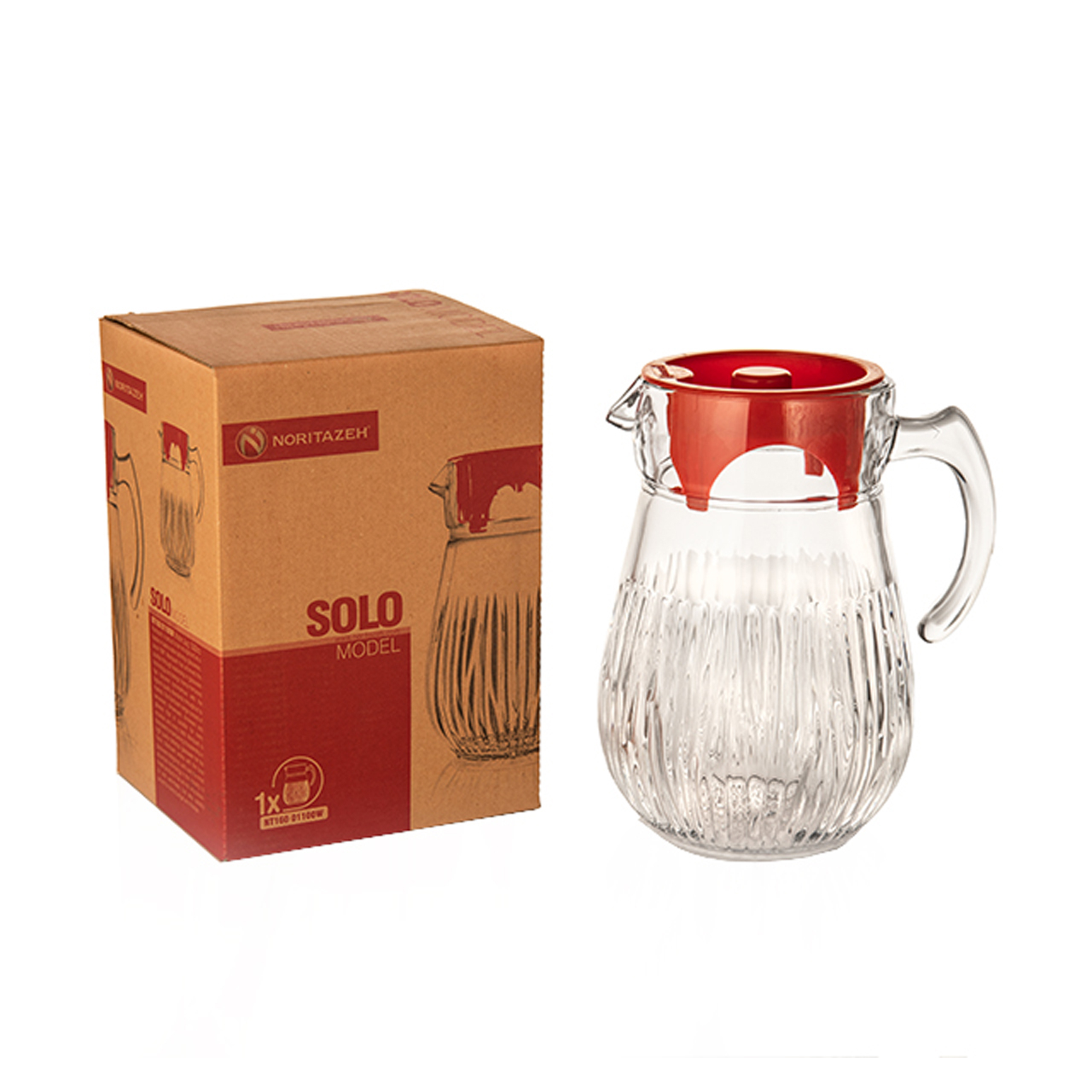 سرویس پارچ و لیوان 7 پارچه نوری تازه مدل سولو کد N16001300W