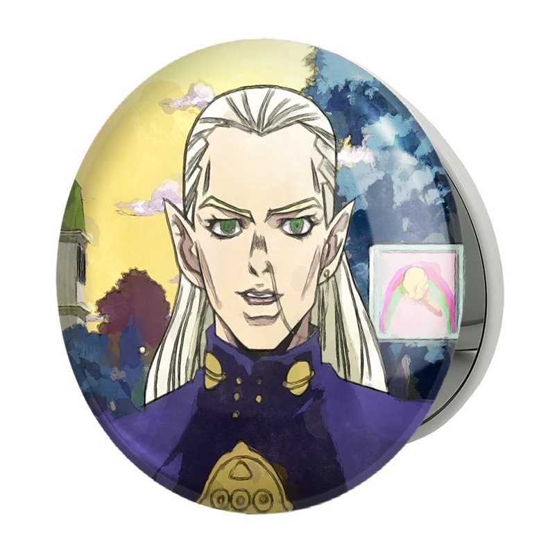 آینه جیبی خندالو طرح میکیتاکا انیمه جوجو Jojo مدل تاشو کد 11535 