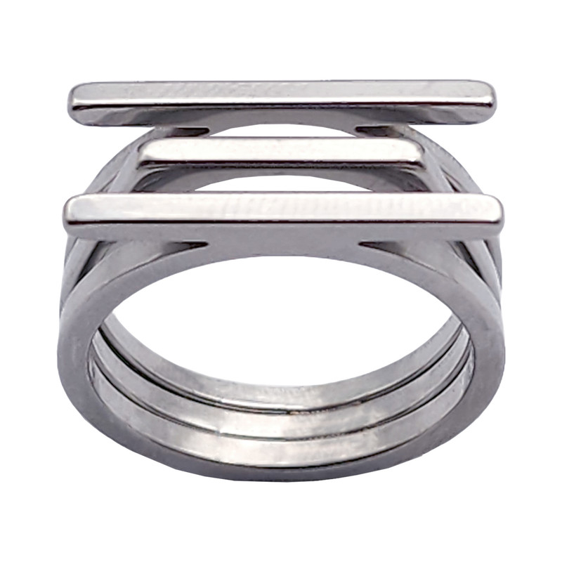 انگشتر زنانه مدل سه خط كد RNG26SV انگشتر زنانه مدل سه خط كد RNG26SV