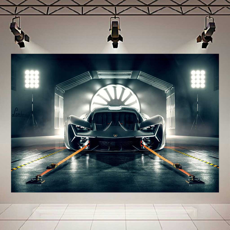 تابلو بوم طرح لامبورگینی مدل Lamborghini Terzo Millennio کد AR 4140