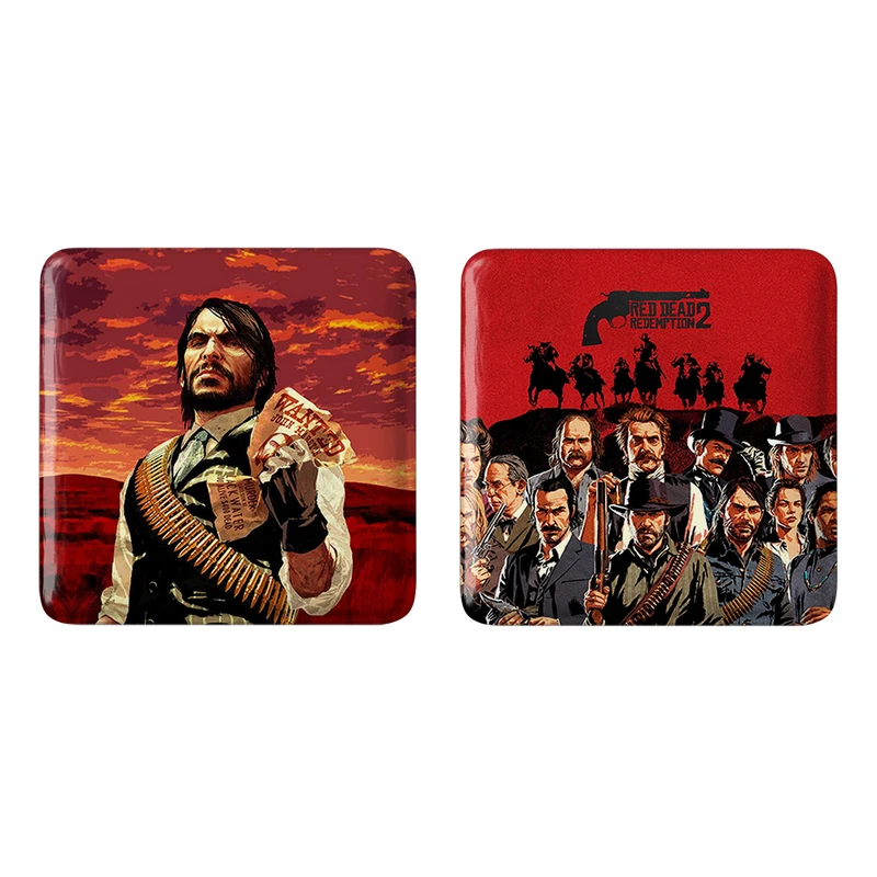 مگنت خندالو طرح رد دد Red Dead کد 1029510300 مجموعه 2 عددی
