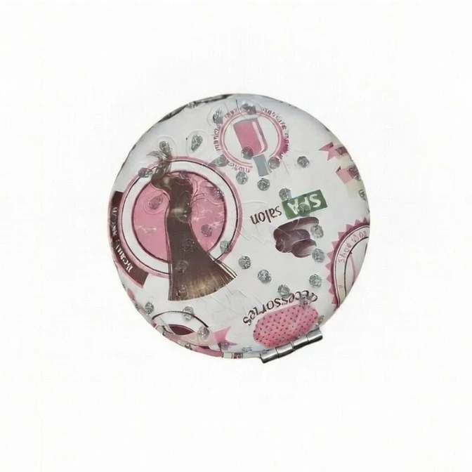 آینه آرایشی تاشو جیبی مدل حنا کد 1102