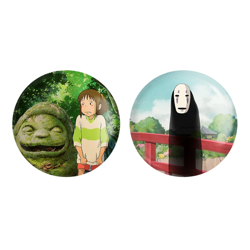 مگنت خندالو طرح نوفیس و چیهیرو انیمه شهر اشباح کد 1210612101 مجموعه 2 عددی